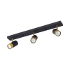 Kućište za 3xGU10 žarulju max 3x10W 600mm IP20 crno-zlatno BRAYTRON BV04-00023