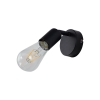 Zidna svjetiljka E27 max 23W 120mm IP20 crna BRAYTRON BV04-00030