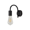 Zidna svjetiljka E27 max 23W 170mm IP20 crna BRAYTRON BV04-00034