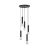 Visilica za 5xE27 žarulju max 5x23W fi350mm IP20 crna BRAYTRON BV04-00054