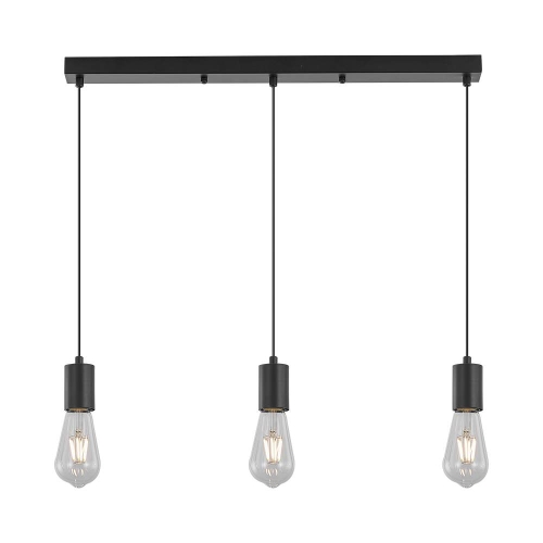 Visilica za 3xE27 žarulju max 3x23W 600mm IP20 crna BRAYTRON BV04-00062