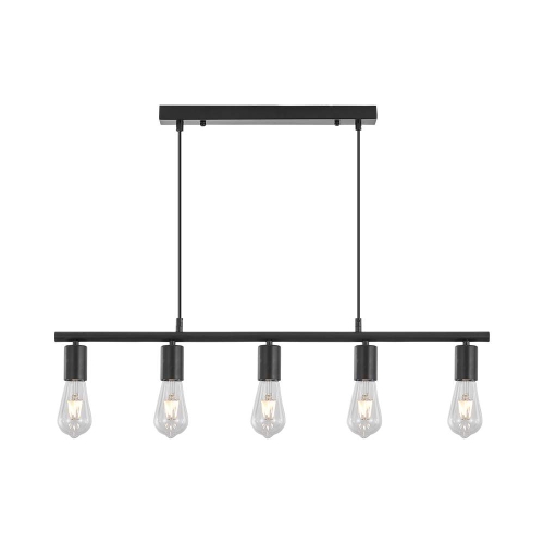 Visilica za 5xE27 žarulju max 5x23W 800mm IP20 crna BRAYTRON BV04-00063