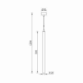 Visilica za G9 žarulju max 10W fi28mm IP20 zlatna BRAYTRON BV04-00071
