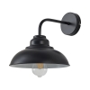 Zidna svjetiljka E27 max 23W fi250mm IP20 crna BRAYTRON BV05-00025