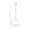 Visilica za E27 žarulju max 23W fi275mm IP20 zelena BRAYTRON BV05-00045