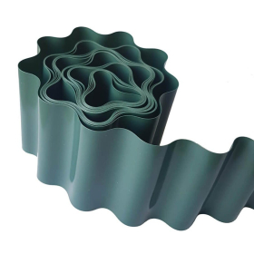 Rubnjak za travnjak PVC 9m x 15cm zeleni BX14110