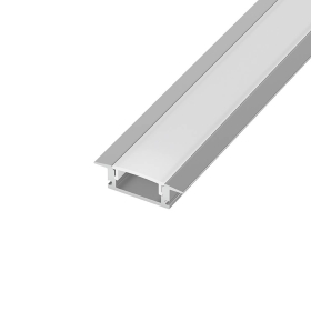 Profil za LED traku ugradni aluminijski 2m srebrni BRAYTRON BY39-00623