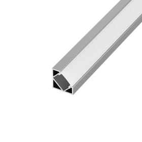 Profil za LED traku kutni aluminijski 2m srebrni  BRAYTRON BY39-01123