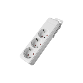 Prenosiva utičnica 3x schuko bijela BRAYTRON BY72-00030