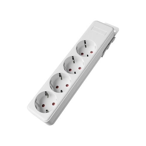 Prenosiva utičnica 4x schuko bijela BRAYTRON BY72-00040