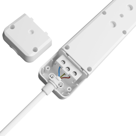 Prenosiva utičnica 4x schuko s kabelom 1,5mm2 / 5m bijela BRAYTRON BY72-00045