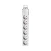 Prenosiva utičnica 6x schuko bijela BRAYTRON BY72-00060
