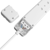 Prenosiva utičnica 3x schuko s kabelom 1,5mm2 / 3m i prekidačem bijela BRAYTRON BY72-00233