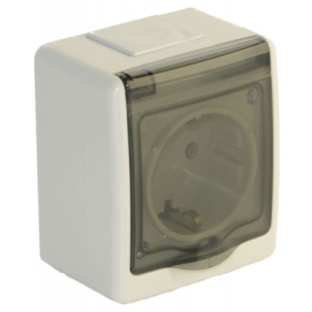 Utičnica schuko OG 2P+Z IP44 D.3611SG/1