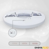 Panel LED 18W 3CCT 1880lm ø225x17mm ugradbeni/nadgradni dimabilni podesiv ENOVALITE ELED300200