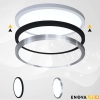 Panel LED 18W 3CCT 1880lm ø225x17mm ugradbeni/nadgradni dimabilni podesiv ENOVALITE ELED300200