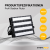 Reflektor LED 400W 5000K 52000lm IP66 profesionalni za stadione LUMILEDS ENOVALITE ELED400302