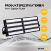 Reflektor LED 800W 5000K 104000lm IP66 profesionalni za stadione LUMILEDS ENOVALITE ELED400304