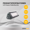 Industrijska svjetiljka 50W 5000K 6000lm IP65 HighBay linearna ENOVALITE ELED500120