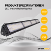Industrijska svjetiljka 200W 5000K 24000lm IP65 HighBay linearna ENOVALITE ELED500123