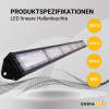 Industrijska svjetiljka 300W 5000K 36000lm IP65 HighBay linearna ENOVALITE ELED500124