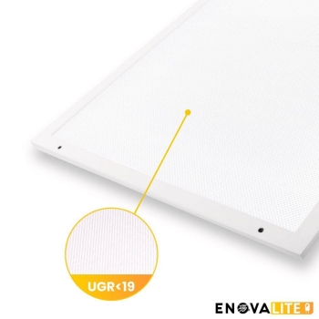 Panel LED 30W 4000K 3300lm 60x60 cm UGR<19 SLIM nadgradni kvadratni ENOVALITE ELED600400