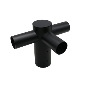 Adapter za uličnu rasvjetu 3-struki fiksni 80 do 60 mm crni ENOVALITE ELED900306