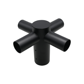 Adapter za uličnu rasvjetu 4-struki fiksni 80 do 60 mm crni ENOVALITE ELED900308