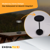 Stolna svjetiljka na baterije LED solarni i mrežni rad 2700K dimabilna IP44 ENOVALITE ELEDSO700115