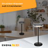 Stolna svjetiljka na baterije LED solarni i mrežni rad 2700K dimabilna IP44 ENOVALITE ELEDSO700115
