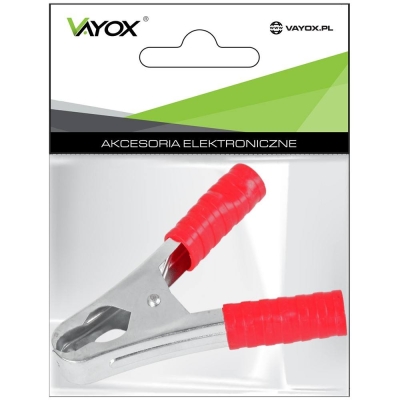 Krokodilke 50A crvene LB0041