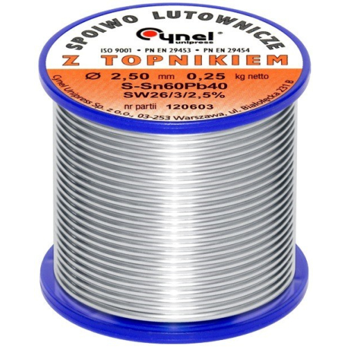 Žica za lemljenje 2.5mm LUT00102-250