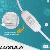 Zidna svjetiljka 22W 4000K 2000lm 900mm IP65 ispod ormarića, sa prekidačem utikačem LUXULA LX200130