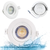 Stropna svjetiljka 5W 450lm 38° IP44 downlight 3-stupanjsko prigušivanje prigušivo preko zidnog prekidača zakretno LUXULA LX300101