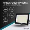 Reflektor LED 300W 3CCT 30000lm IP65 crni LUXULA LX400134