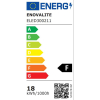 Panel LED 18W 3CCT 1880lm ø225x17mm ugradbeni/nadgradni podesiv ENOVALITE ELED300211