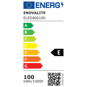 Reflektor LED 100W 4000K 13000lm IP65 crni LUMILEDS ENOVALITE ELED400100