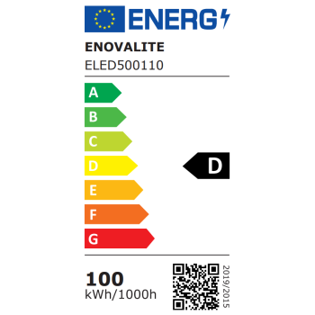 Industrijska svjetiljka 100W 4000K 14000lm IP65 HighBay LUMILEDS ENOVALITE ELED500110