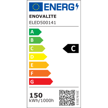 Industrijska svjetiljka 150W 5000K 25500lm IP65 IK06 HighBay UFO visoko energetski učinkovita ENOVALITE ELED500141