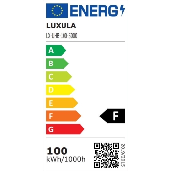 Industrijska svjetiljka 100W 5000K 9400lm IP65 HighBay UFO LUXULA LX-UHB-100-5000