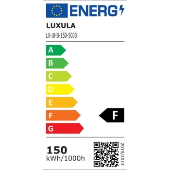 Industrijska svjetiljka 150W 5000K 14400lm IP65 HighBay UFO LUXULA LX-UHB-150-5000