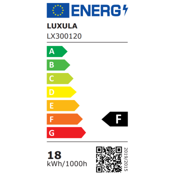 Panel LED 18W 3CCT 1880lm 220x32mm downlight podesiv s difuzorom ugradbeni četvrtasti LUXULA LX300120