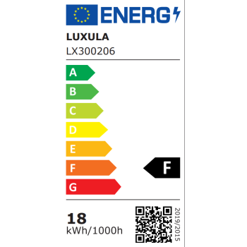 Panel LED 18W 3CCT 1880lm 227x35mm podesiv s difuzorom nadgradni kvadratni LUXULA LX300206