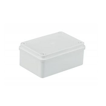 Kutija razvodna nadžbukna 120x80x50mm IP65 bijela S-BOX 216B