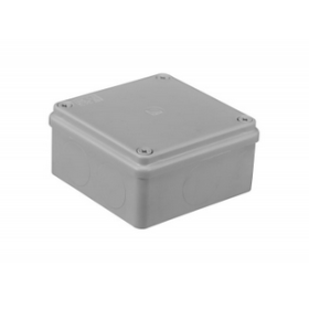 Kutija razvodna nadžbukna 100x100x50mm siva S-BOX 116