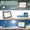 Reflektor LED 300W 3CCT 30000lm IP65 crni LUXULA LX400134