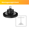 Industrijska svjetiljka 100 W 4000K 14000lm IP65 HighBay Lumileds ENOVALITE ELED500105