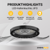 Industrijska svjetiljka 200W 4000K 28000lm IP65 HighBay LUMILEDS ENOVALITE ELED500112