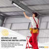 Industrijska svjetiljka 100W 5000K 12000lm IP65 HighBay linearna ENOVALITE ELED500121
