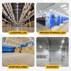 Industrijska svjetiljka 200W 5000K 24000lm IP65 HighBay linearna ENOVALITE ELED500123